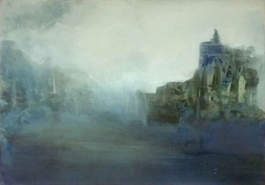 testimonia, 2010 Öl über Acryl auf Leinwand 70 x 100 cm