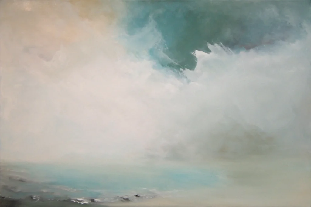 Wolken I, 2009 Öl auf Leinwand 80 x 120 cm
